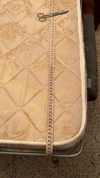 Sofá Cama de Tela Marrón