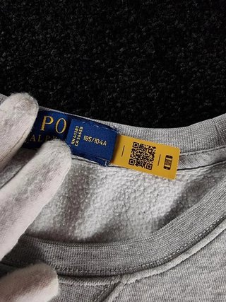 Sweater Polo Bear by Polo Ralph Lauren Men XL Grey