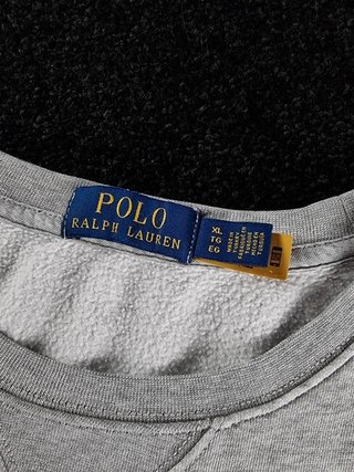 Sweater Polo Bear by Polo Ralph Lauren Men XL Grey
