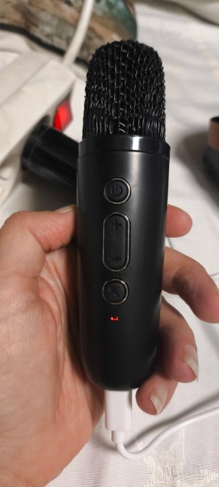 Sistema Karaoke Portátil K12 con Micrófonos