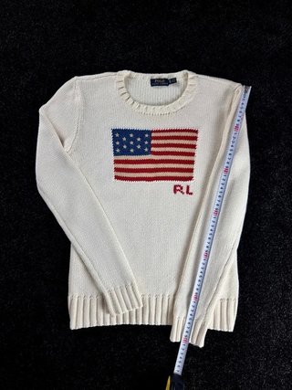 Sweater Polo Ralph Lauren with American Flag
