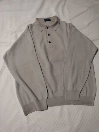 Pulligan Polo Lana Beige XL