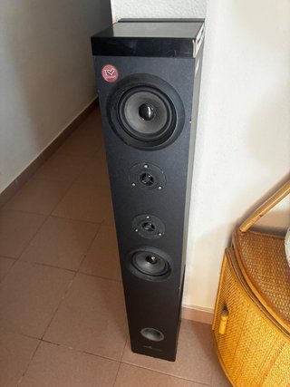 Torre de Sonido Energy Sistem Negra.