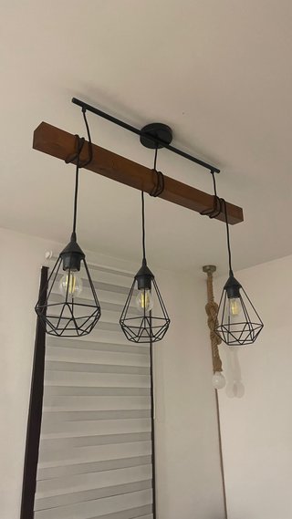 Lámpara de techo estilo industrial