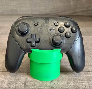 Soporte para Mando Diseño de Tubería Super Mario
