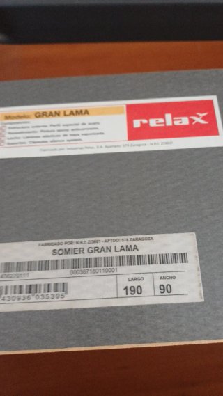 2 Somieres Nido Relax 90x190