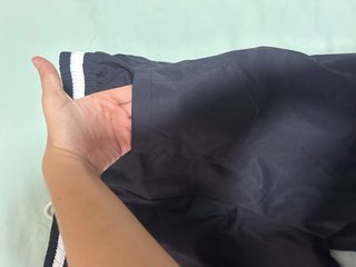 Pantalones cortos negros con estampado