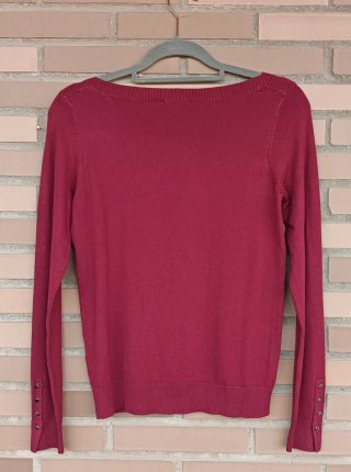 Jersey Etam burdeos talla S