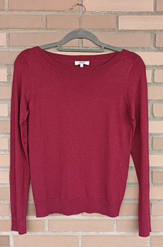 Jersey Etam burdeos talla S