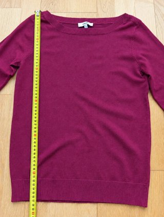 Jersey Etam burdeos talla S
