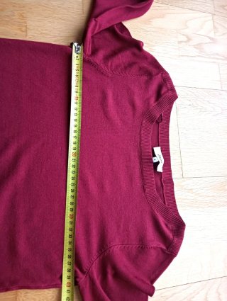 Jersey Etam burdeos talla S
