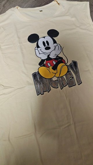 Camiseta sin mangas Mickey Mouse XL
