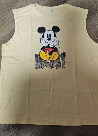 Camiseta sin mangas Mickey Mouse XL