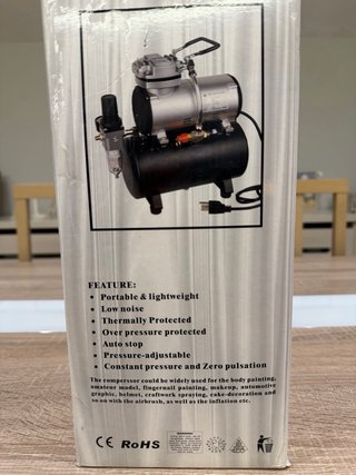 Compresor Aerógrafo Modelo AS-186