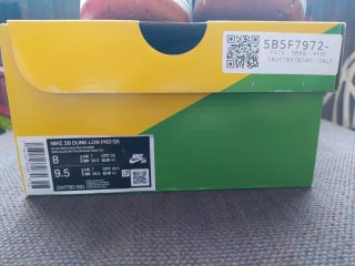 Nike SB Dunk Low Crushed D.C. DH7782-001 talla 41