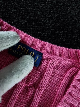 Sweater Cable Knit Polo Ralph Lauren Women S Pink