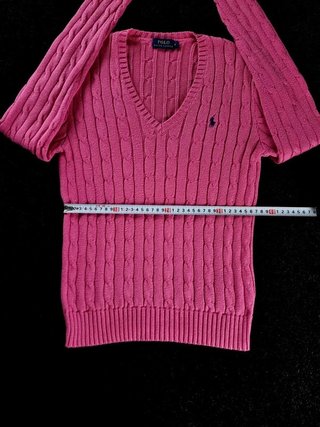 Sweater Cable Knit Polo Ralph Lauren Women S Pink