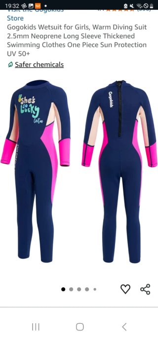 Traje de Neopreno Niña Gogokids Talla S