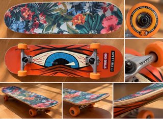 Skate completo CUSTOM | Independent + Spitfire F4