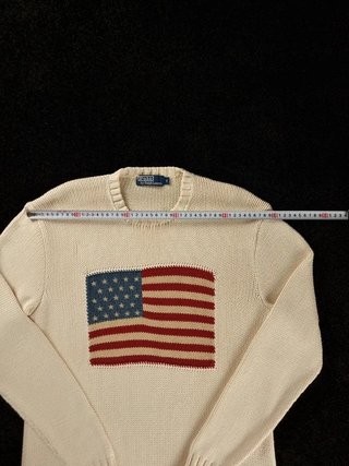 Sweater Polo Ralph Lauren with American Flag