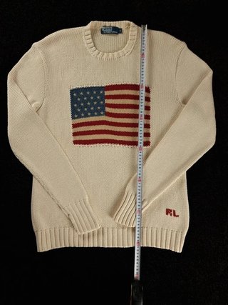 Sweater Polo Ralph Lauren with American Flag