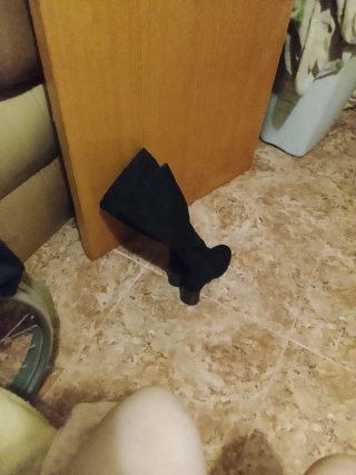 Botas altas negras mujer