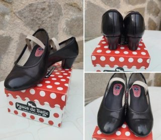 Zapatos de Baile Flamenco para Niña. T/30