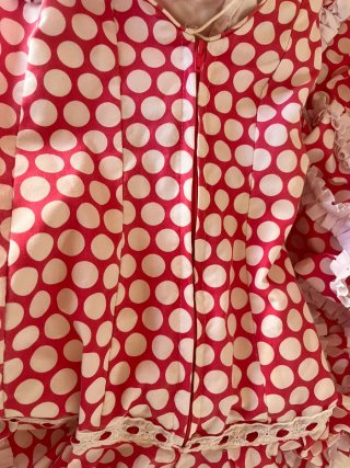 Vestido de flamenca lunares