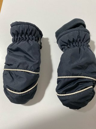 Manoplas Nieve Niños azul oscuro