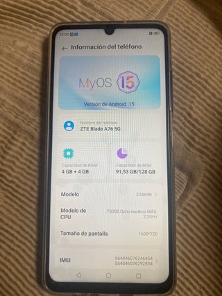 ZTE Blade A76 5G 128GB
