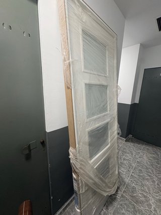 Puerta Maciza Lacada Blanca 72,5 cm