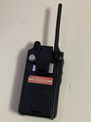 Alinco DJ-S41C Transceptor Radio FM Negro
