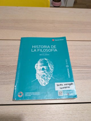 Historia de la filosofía, 2 Bachillerato