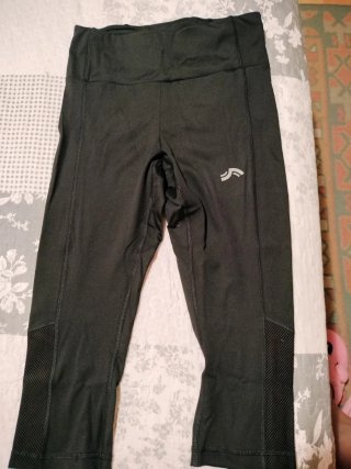 Leggings Capri Crivit Talla S Negros