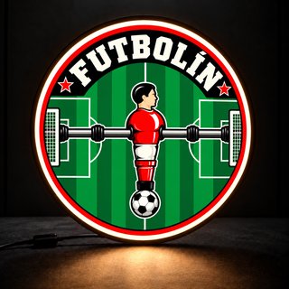 Cartel Luminoso LED Futbolín