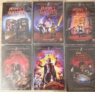 Saga Completa DVD Puppet Master con pósters