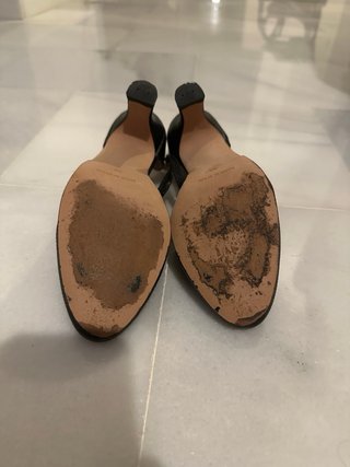 Zapatos negros de piel de Strovar