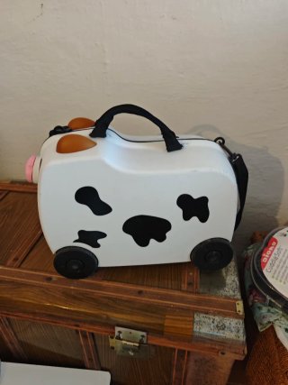 Maleta Infantil con Diseño de Vaca