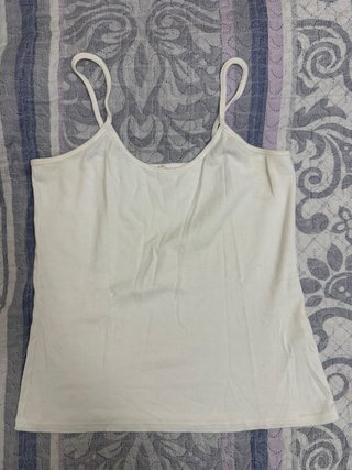 Camiseta de tirantes blanca