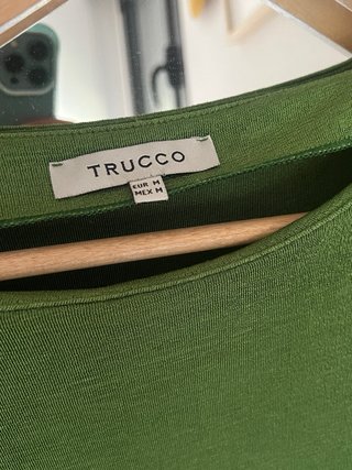 Jersey verde oliva de terciopelo