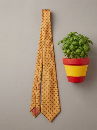 Corbata Hermès de Seda