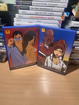 Pack Doble GTA III y Vice City ps2