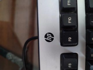 Teclado de ordenador marca HP