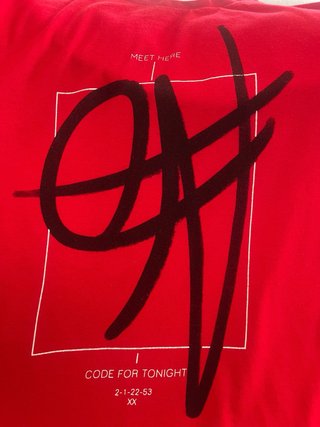 Camiseta de chico. Talla S.