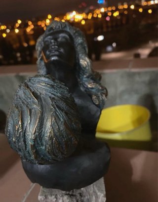Figura de Bronce Amantes