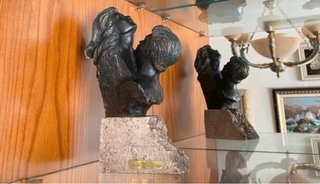 Figura de Bronce Amantes