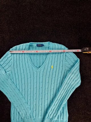 Sweater Cable Knit Polo Ralph Lauren Women M