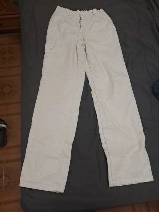 Pantalón de trabajo blanco