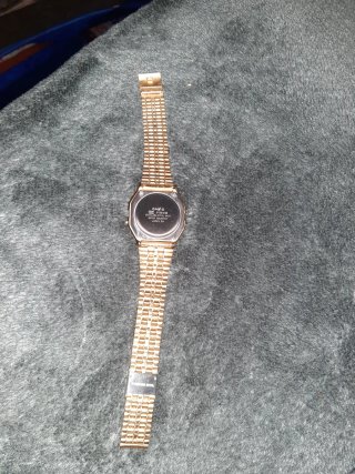 Lote 3 relojes dorados