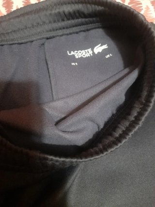 Pantalón de chándal Lacoste azul oscuro